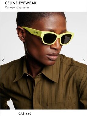 CELINE NEON MONOCHROM SUNGLASSES full set